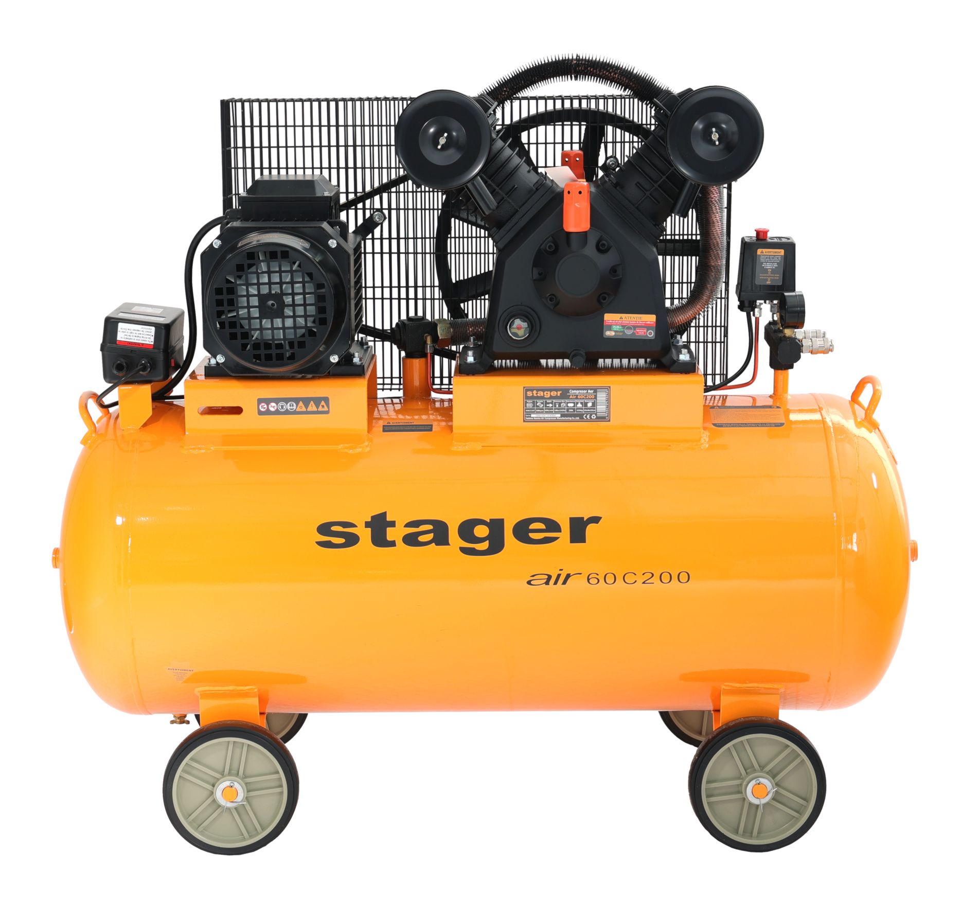 Compresor Aer Profesional Stager Air 60C200_2 Compresor Aer Profesional Stager Air 60C200 2