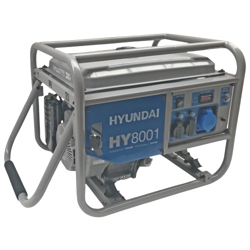 generator de curent monofazic 7 5 kw hyundai hy8001