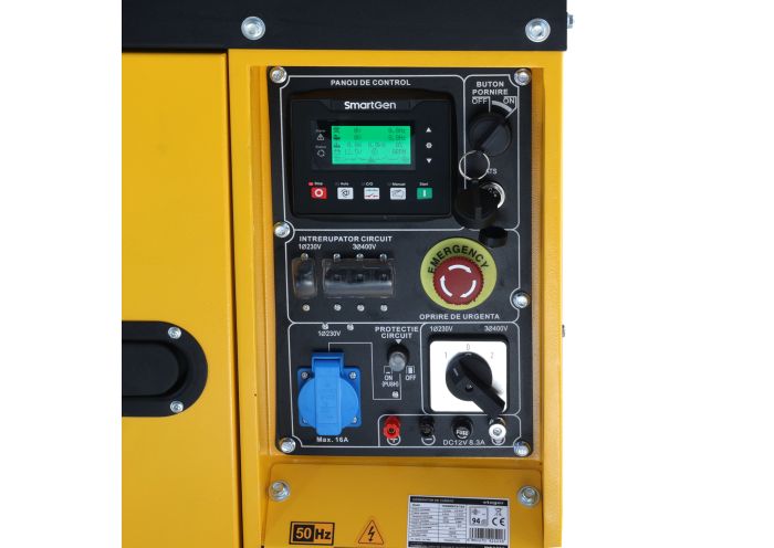 Generator Curent Stager YDE8600TA-TA3 V2_4 Panou control SmartGen HGM4020N generator Stager