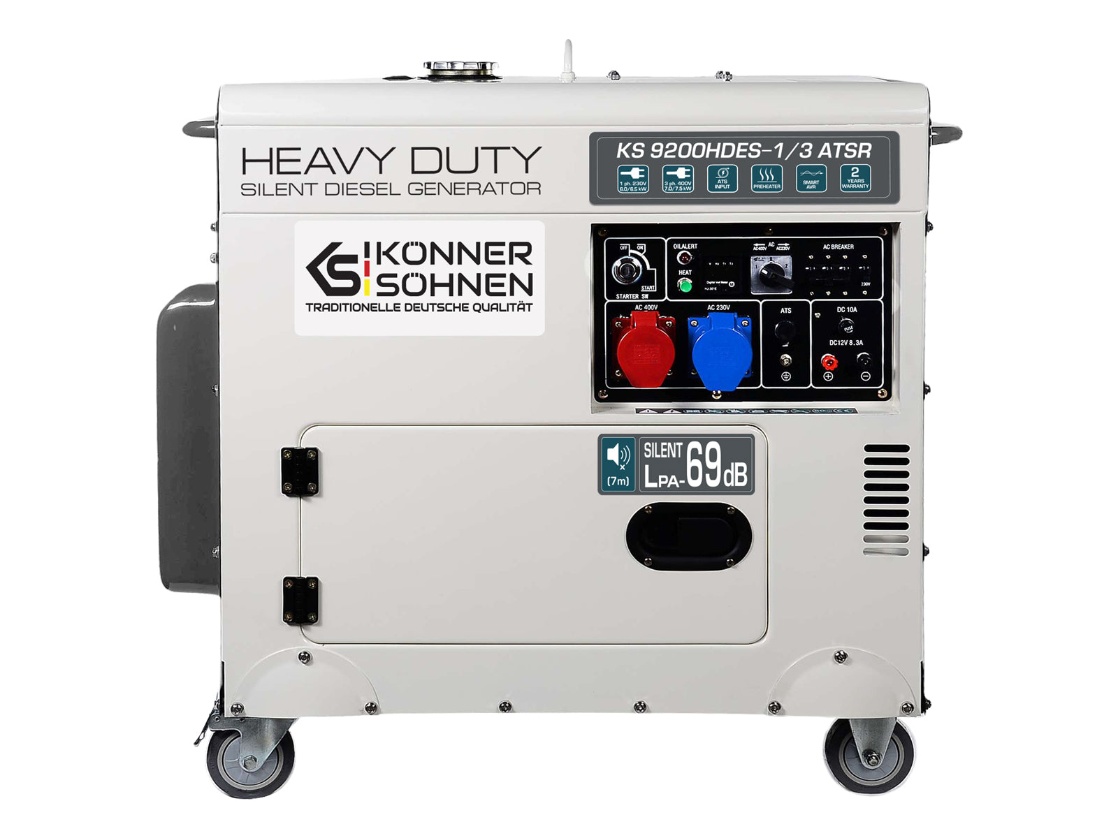 Generator diesel "Könner & Söhnen" KS 9200HDES-1/3 ATSR (EURO V) KS 9200HDES 1 3 ATSR 01
