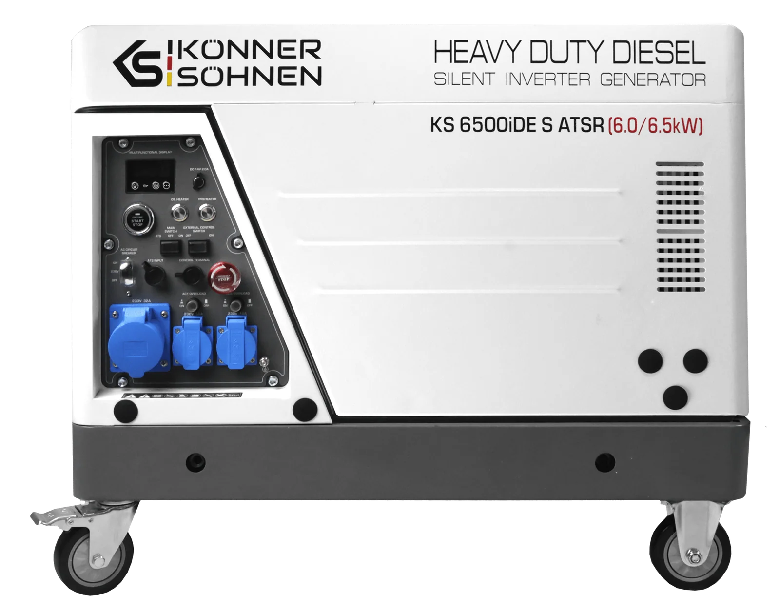 Generator invertor diesel în carcasă insonorizată KS 6500iDE S ATSR Generator invertor diesel in carcasa insonorizata KS 6500iDE S ATSR