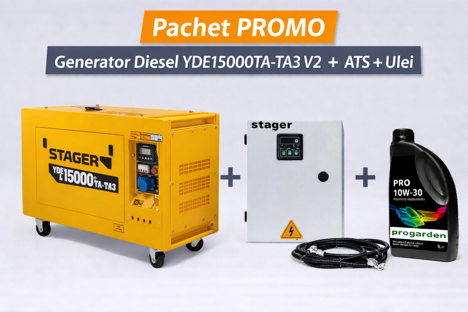 Generator Stager YDE15000TA3 ATS Trifazat OLX