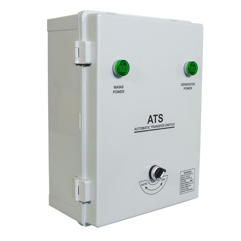 ac ats w 50a 1 conmutador automatico para generador monofasico