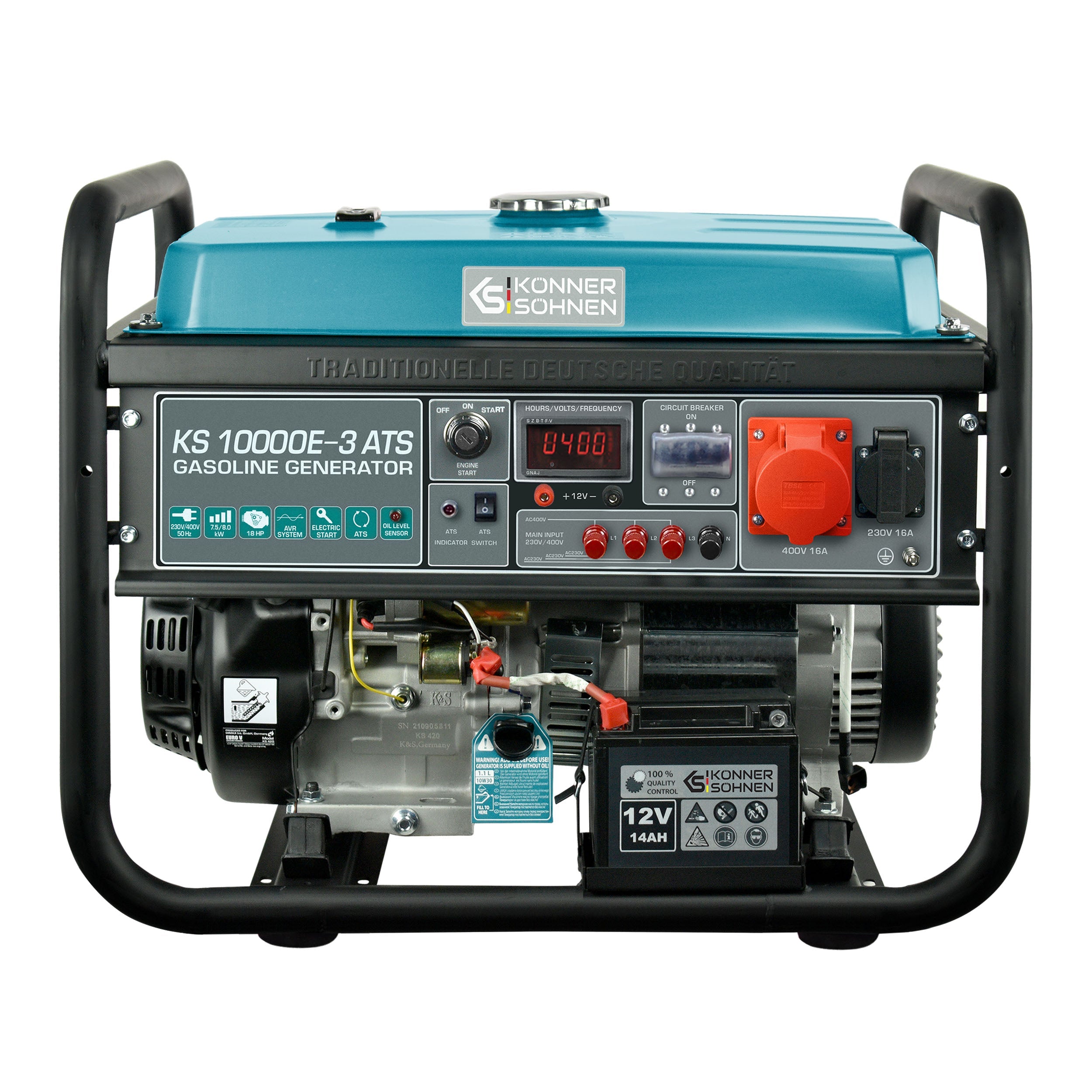 Generator pe benzina "Könner & Söhnen" KS 10000E-3 ATS KS 10000E 3 ATS 01