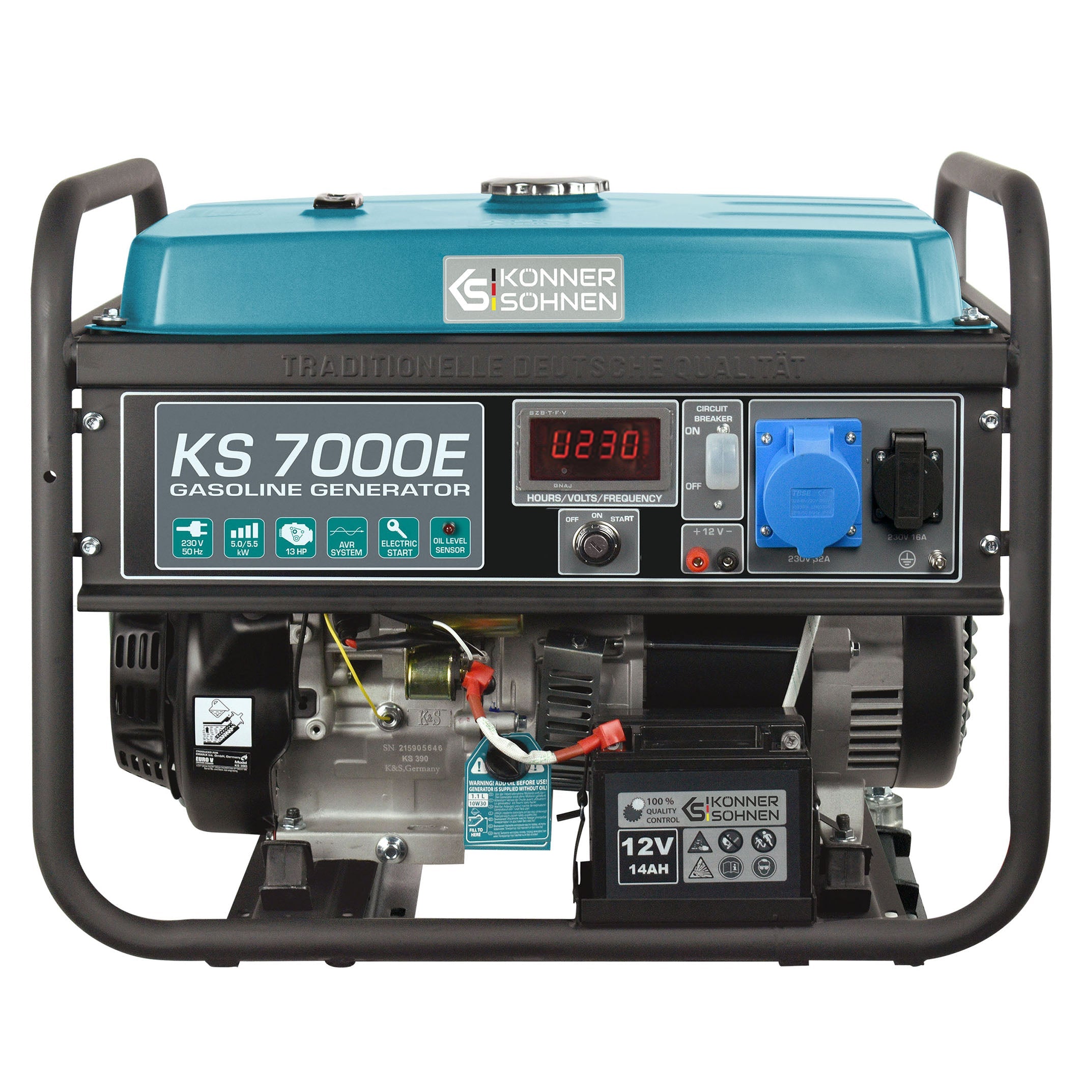 Generator pe benzina "Könner & Söhnen" KS 7000E KS 7000E 01 cc933702 2df1 474c aac3 60a663150efe
