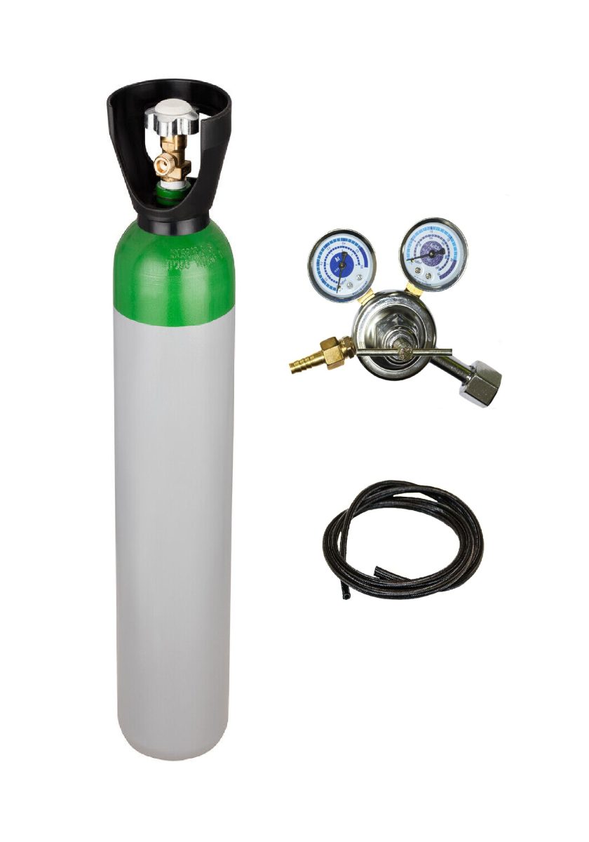 butelie din otel plina cu corgon 10 litri 200bari cu reductor presiune
