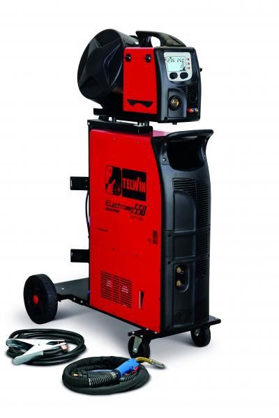 electromig 550 synergic aqua aparat de sudura telwin tip mig mag tig mma