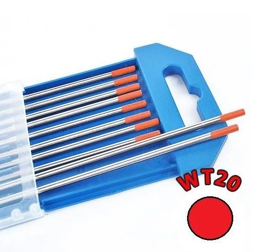 electrozi wolfram wt20 rosu o 16 mm lungime 150mm