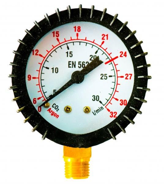 manometru ceas debit ar co2
