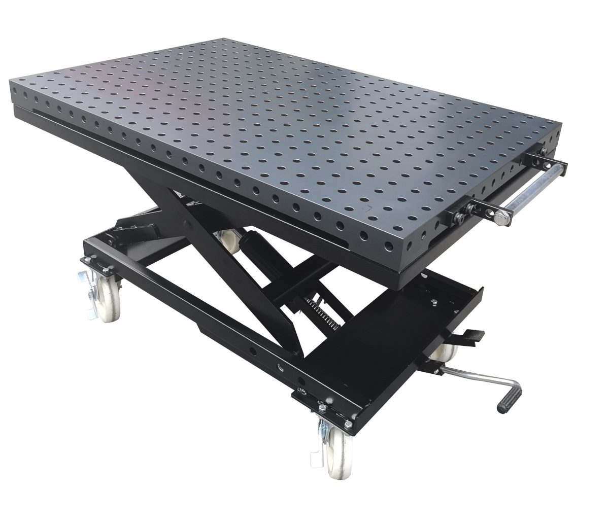 masa de sudura mobila cu inaltime reglabila telwin cod 804827