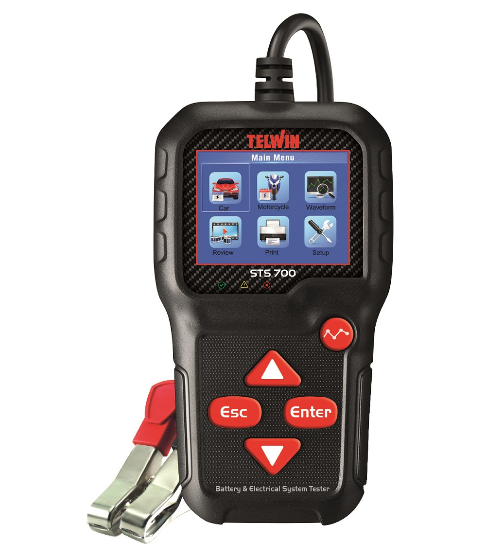 sts700 tester baterie telwin