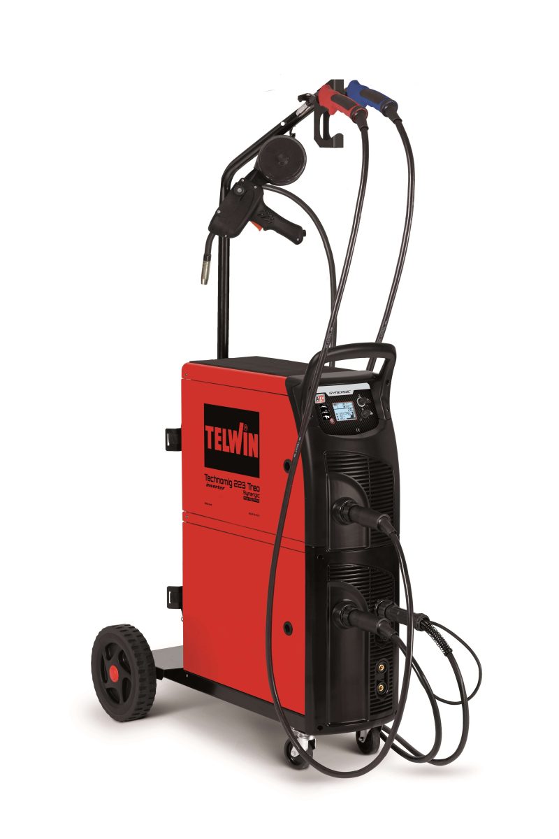 technomig 223 treo synergic aparat de sudura telwin tip mig mag